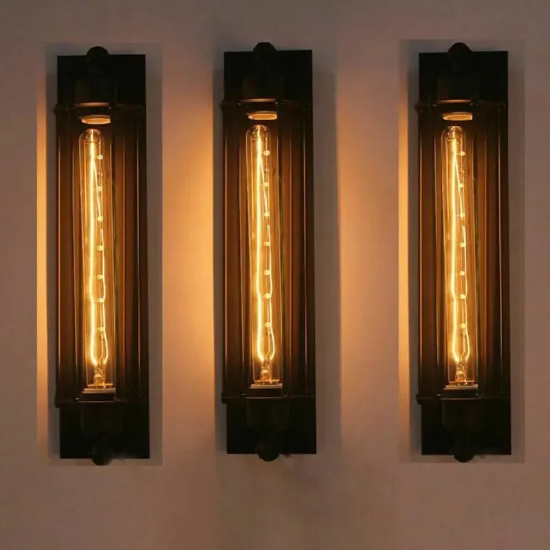 Maliben | Wall Lamp Retrolume | Vintage Edison Design | E27 Socket | Industrial Style For Interiors