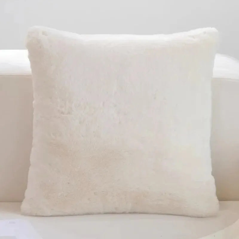 Maliben | Luxury Faux Rabbit Fur Cushion Cover For Stylish Interiors