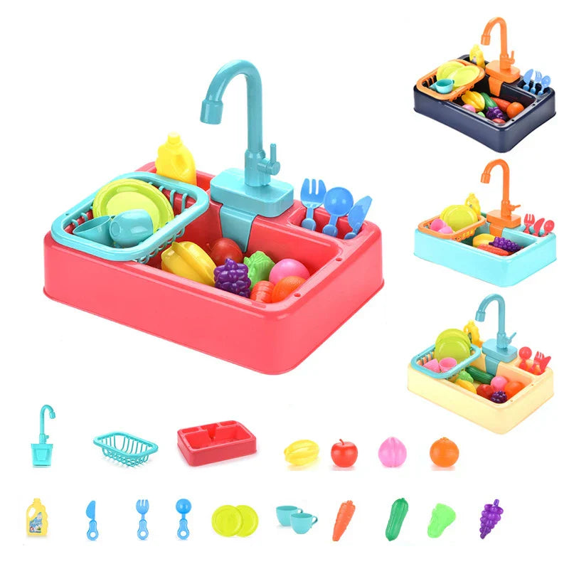 Maliben | Dishwasher Toy With Running Water