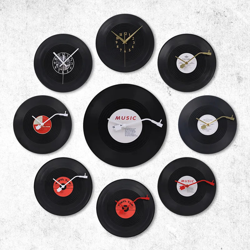 Maliben | Musical Vinyl Record Wall Clock