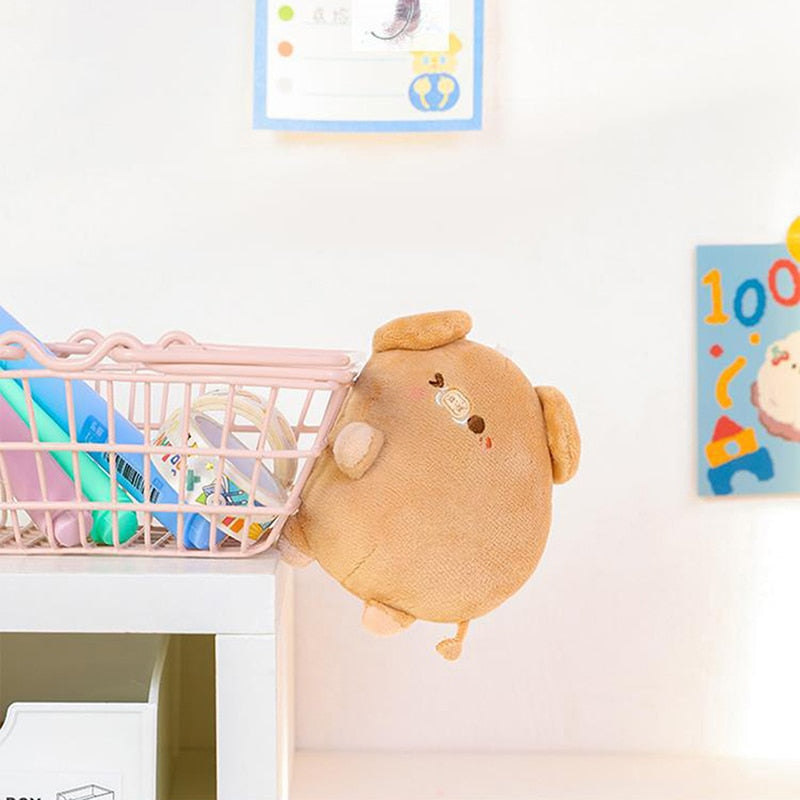 Maliben | Love Birds Cute Plush Magnetic Keychain