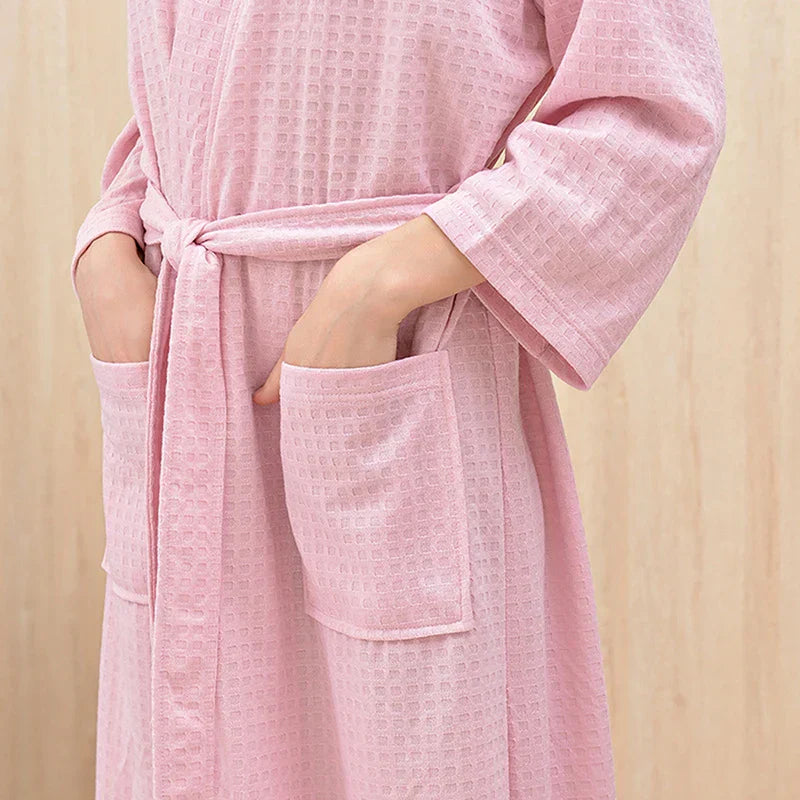 Maliben Autumn Bathrobe for Men and Women