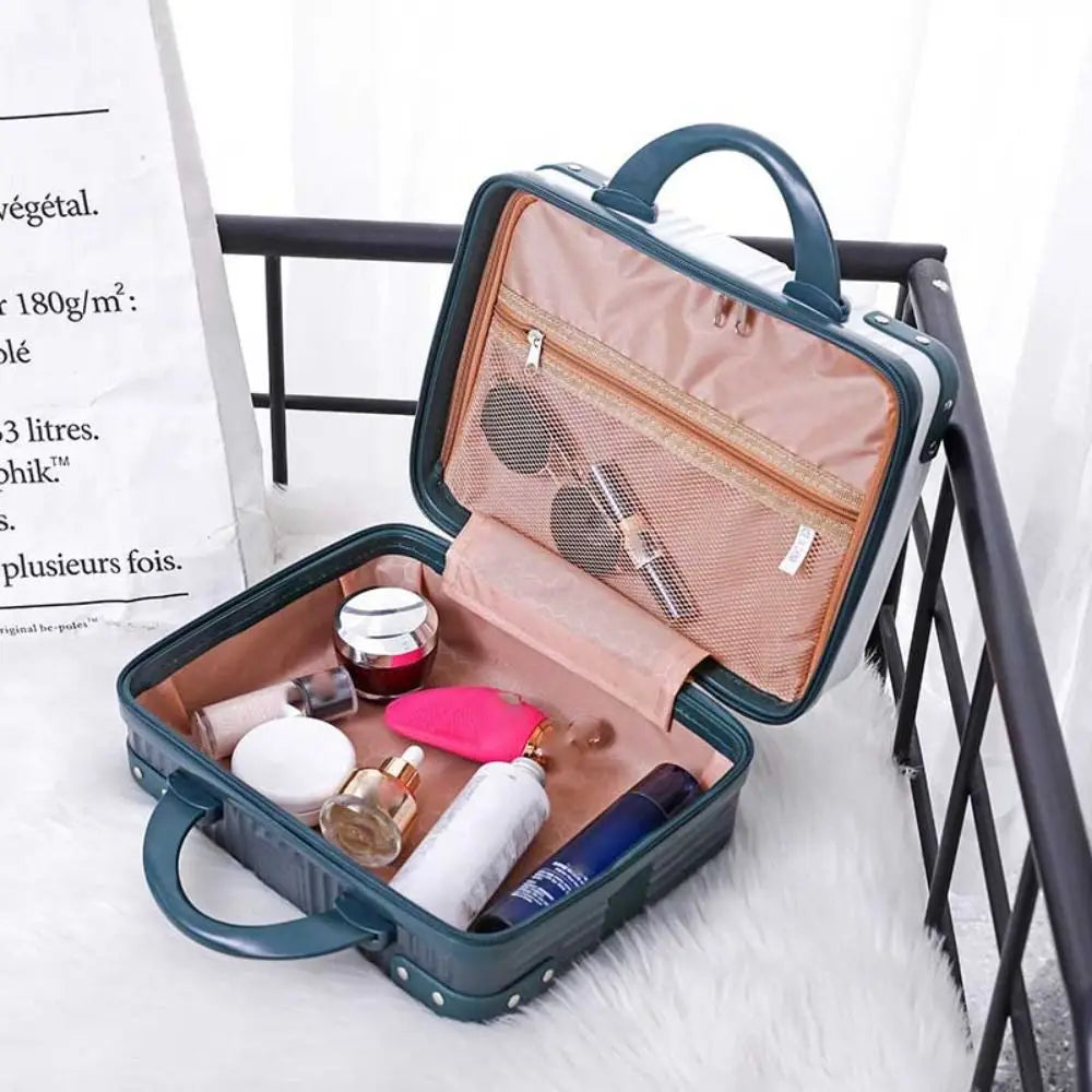 Maliben | Travellia Mini Cosmetic Case | Compact & Stylish | Hard Shell Made Of Abs+Pc | Ideal For Travel & Make-Up