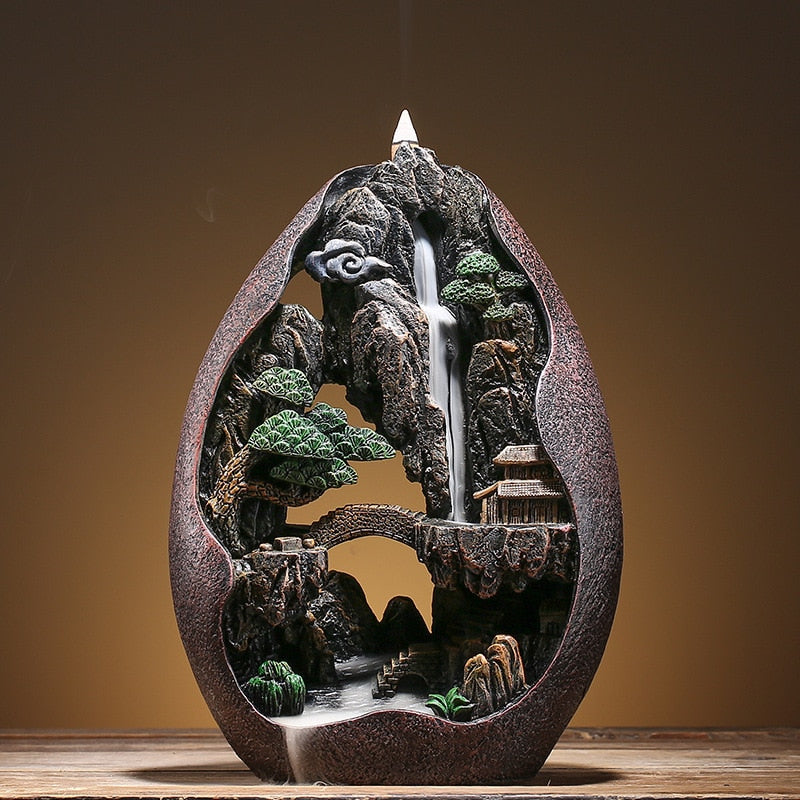 Maliben | Zen Aromatherapy Decorative Backflow Relaxing Incense Burner