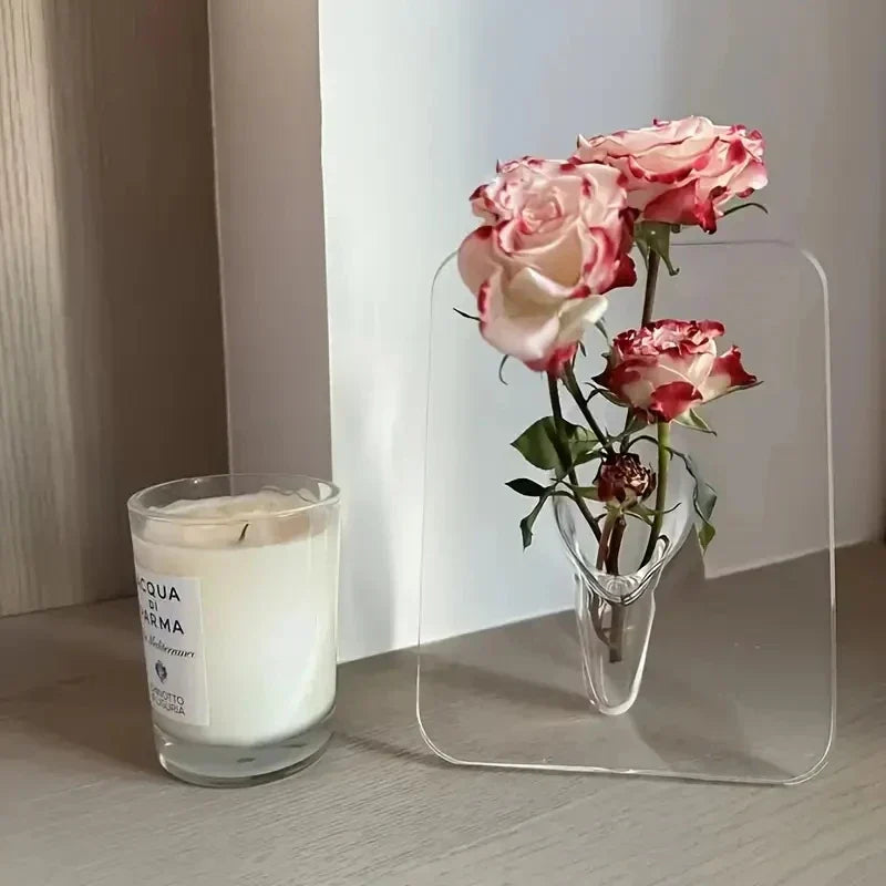 Maliben | Crystal Flow Built-In Tube Vase