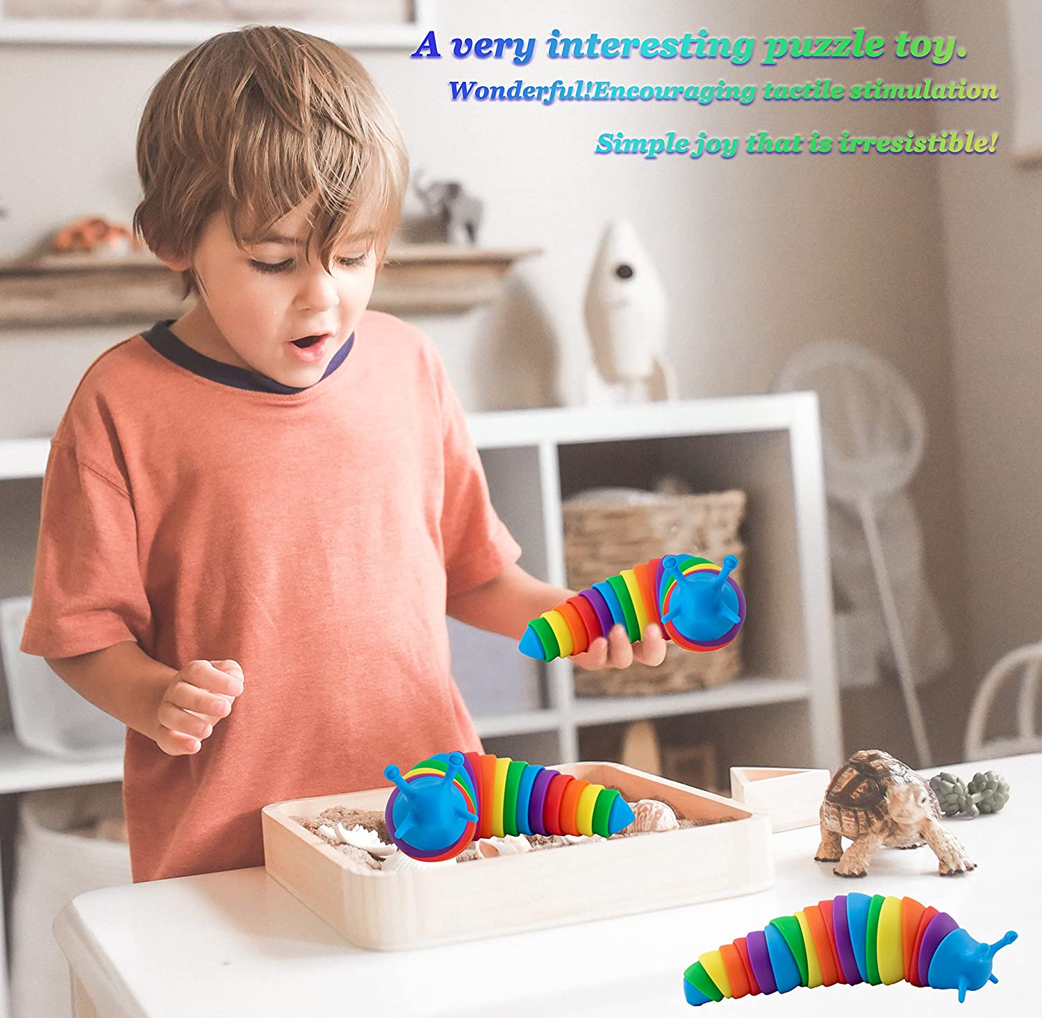 Maliben | Snail Playmate | Relaxation And Fun - Unique 3d Fidget Toy