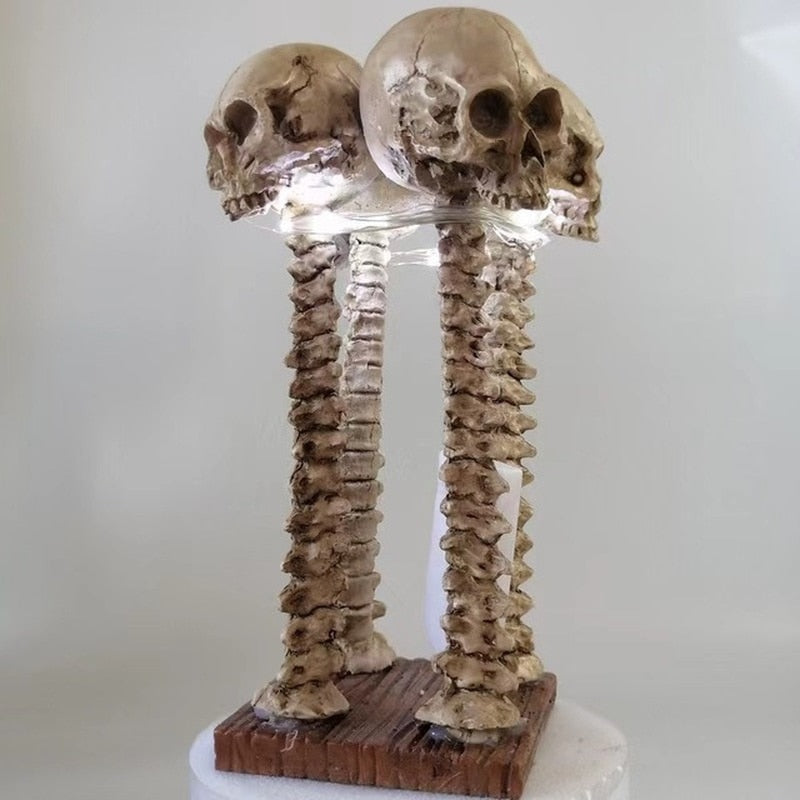 Maliben | Skeleton Skull Table Lamp