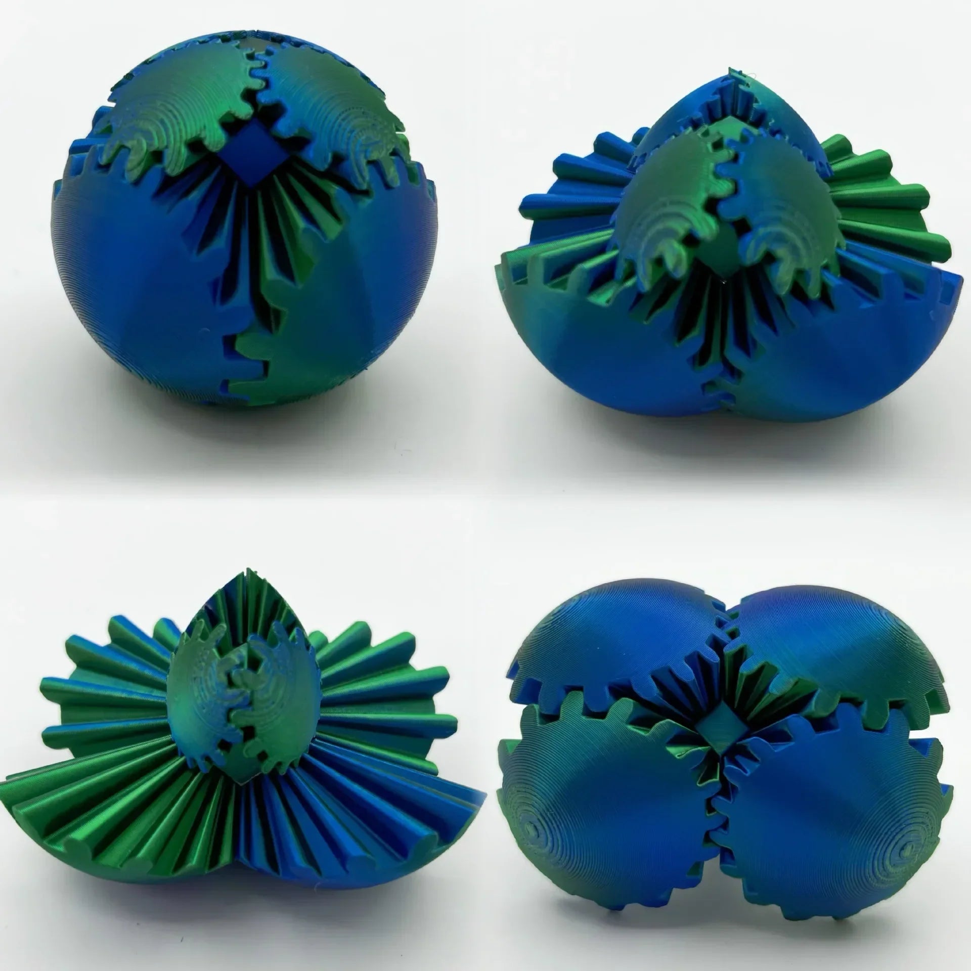 Maliben | 3d Printed Gear Ball Fidget Toy