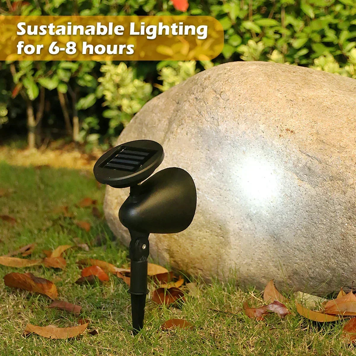 Maliben | Solar-Spotlight Lumifokus | Led Garden Spotlight | Ip65 Waterproof | For Trees, Paths & Landscape Lighting