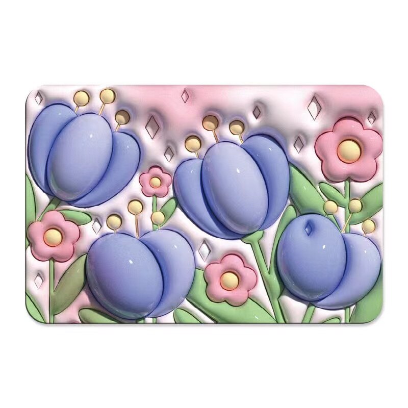 Maliben | Non-Slip Cartoon Colorful Fun Quick Water Absorbent Mat