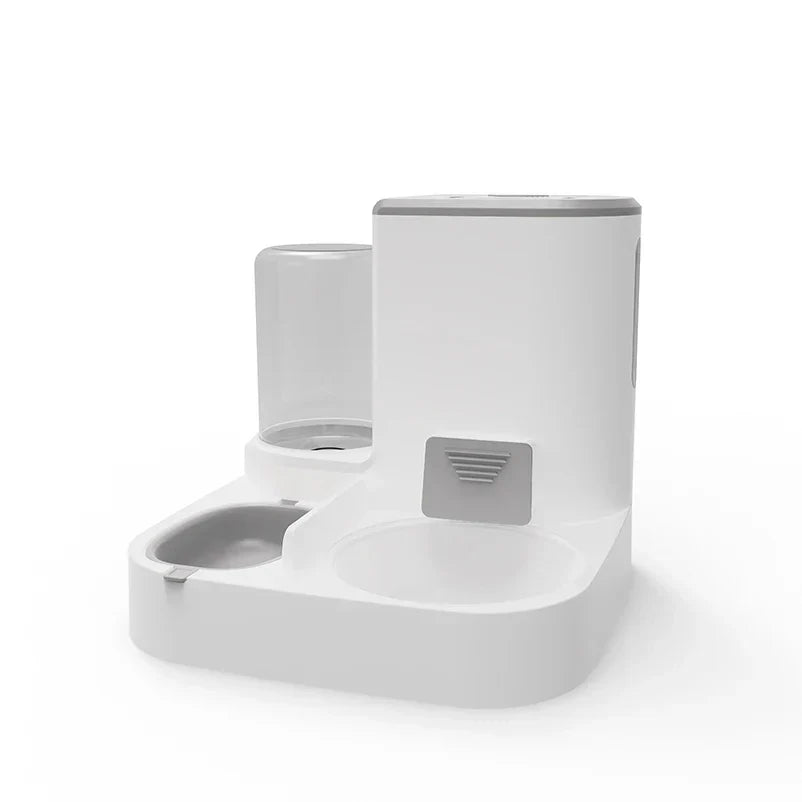 Maliben | Feedipet Food & Water Dispenser For Cats & Dogs | Automatic Refill | 2-In-1 Bowl Set