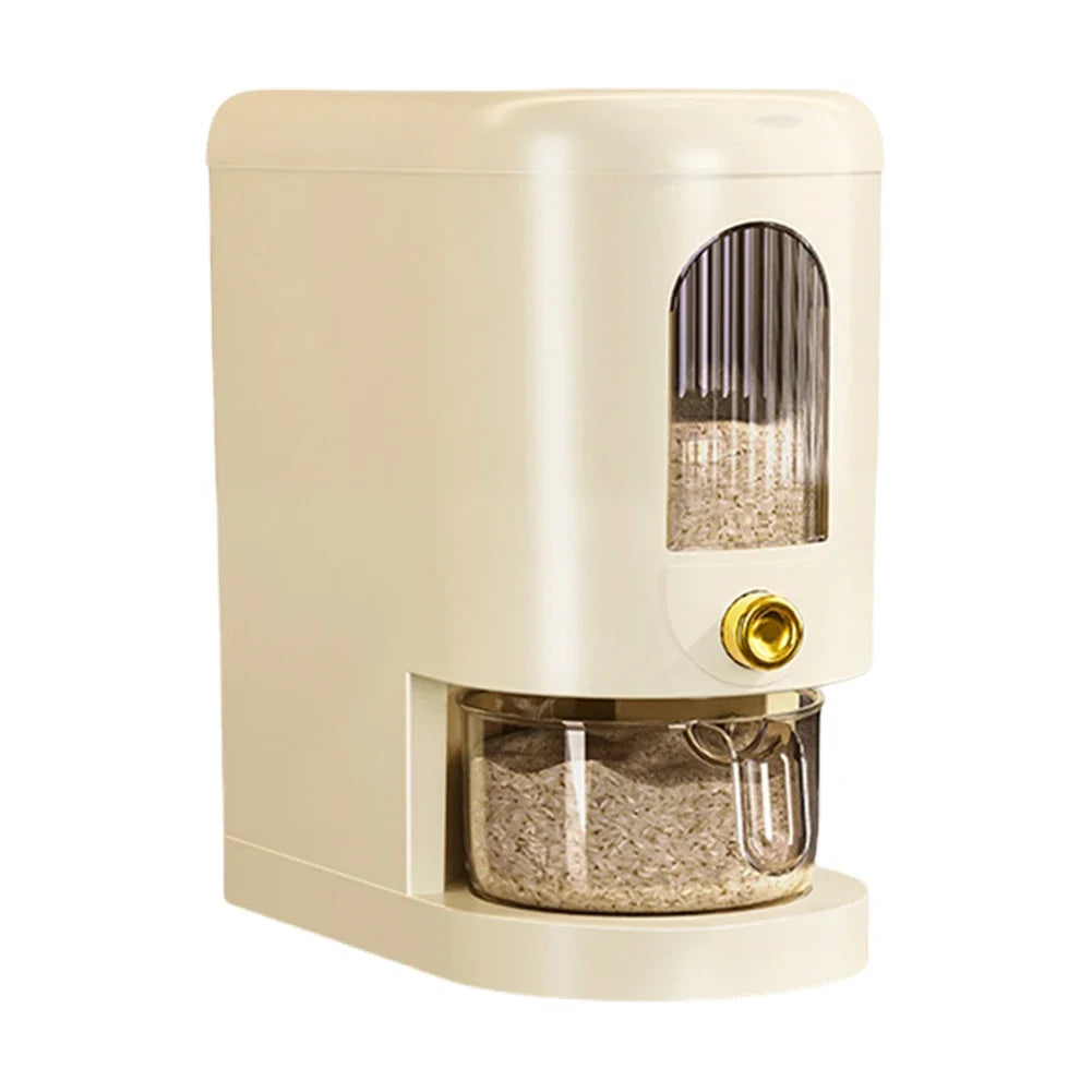 Maliben | Travel & Grain Dispenser Grainguard | 5 Kg / 10 Kg | Automatic & Insect Proof | Airtight & Hygienic