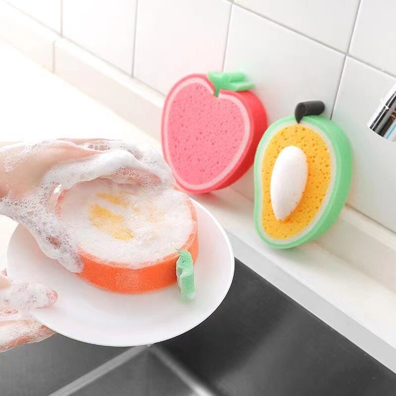 Maliben | Fruit Shaped Kitchen Dish Cleaning Sponge