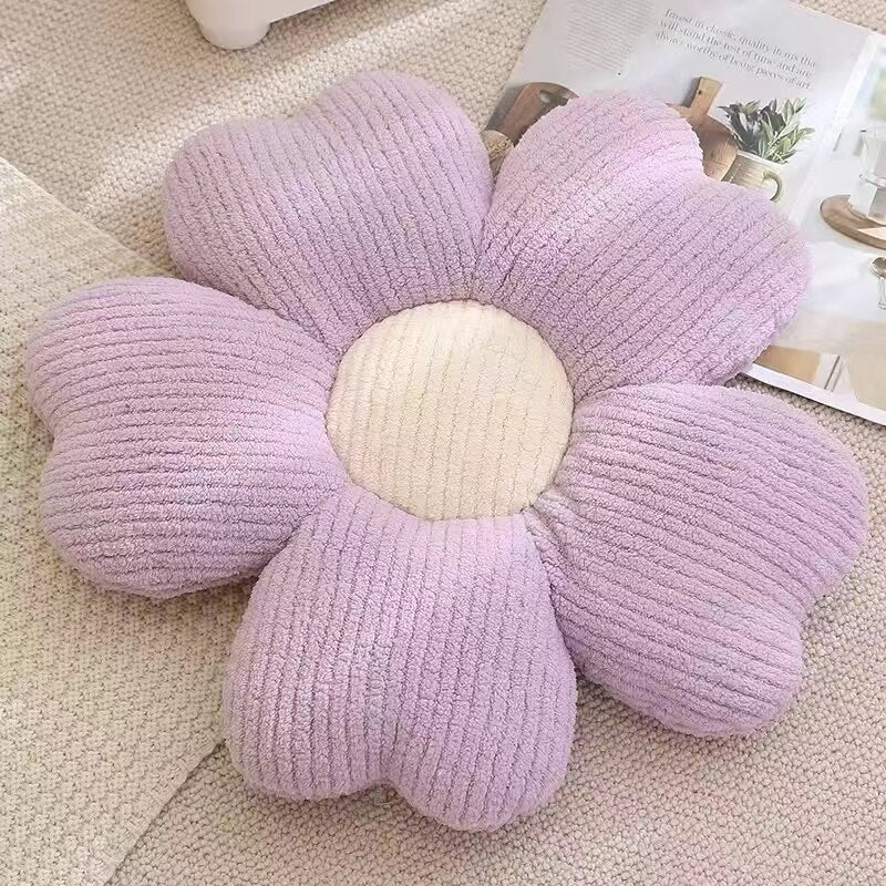Maliben | Soft Clover Flower Decorative Pillow