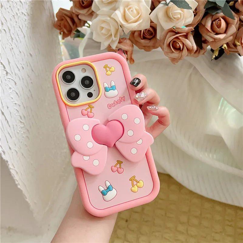 Maliben | Lovely 3d Folded Butterfly Shockproof Iphone Case