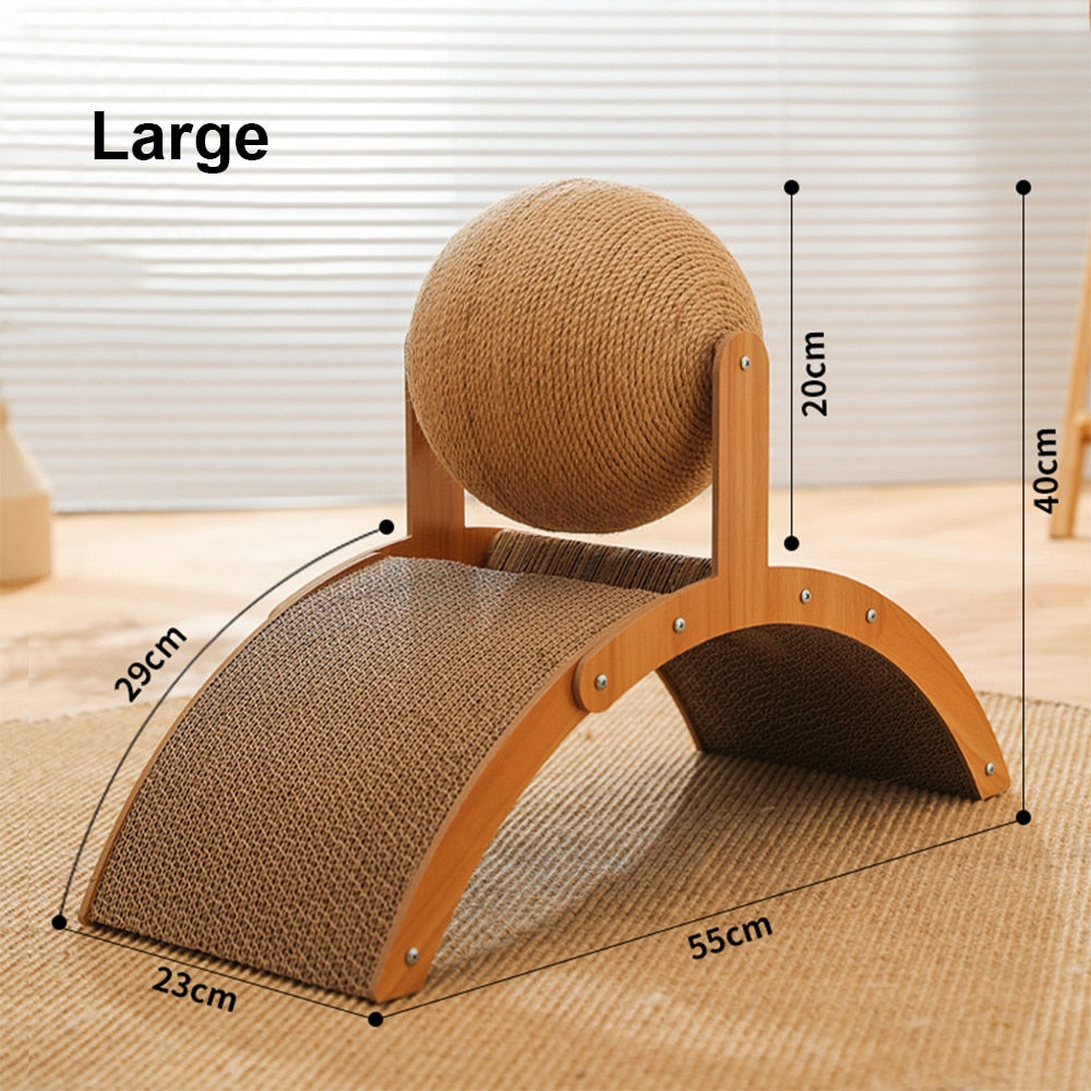Maliben | Wooden Cat Fun Play Scratcher Board