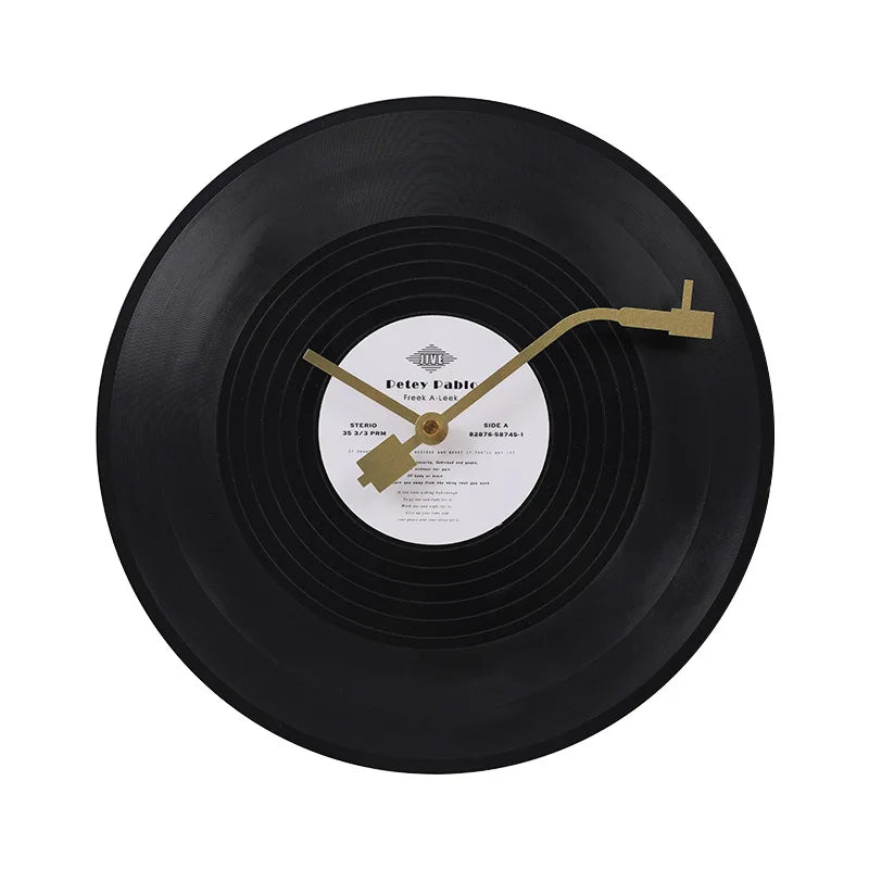 Maliben | Musical Vinyl Record Wall Clock