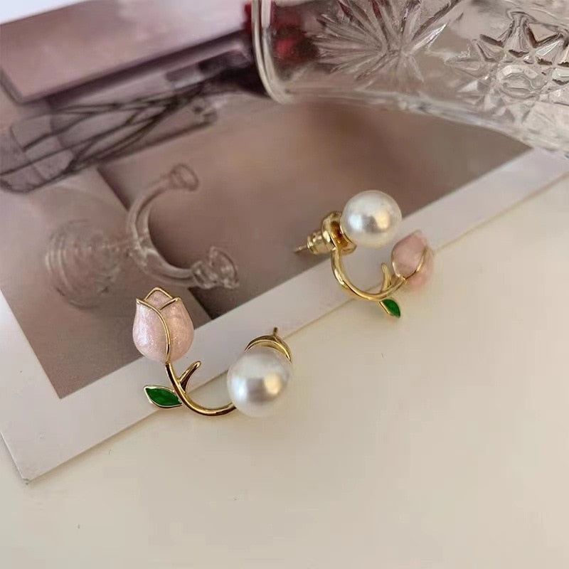 Maliben | Blossom Beauty Flower Love Earrings