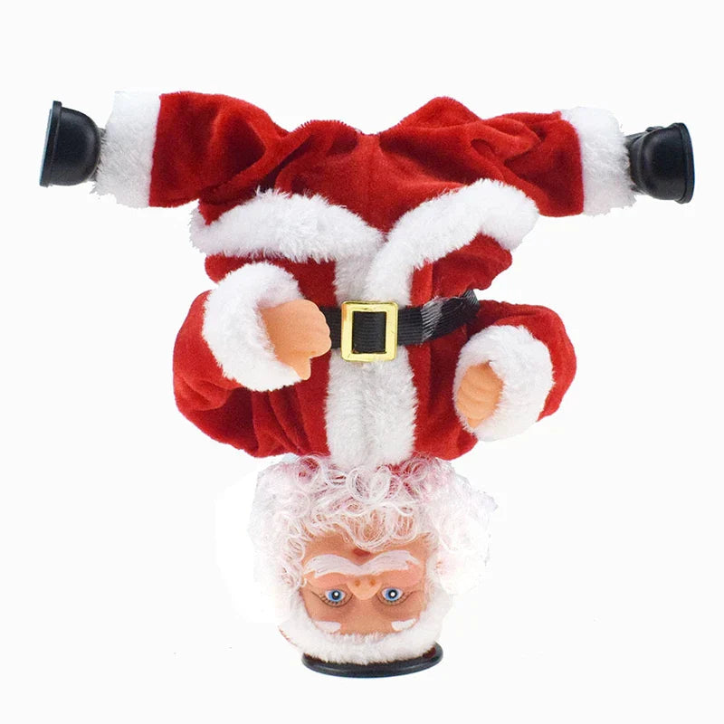 Maliben | Breakdancing Santa Dynamic Christmas Figurine