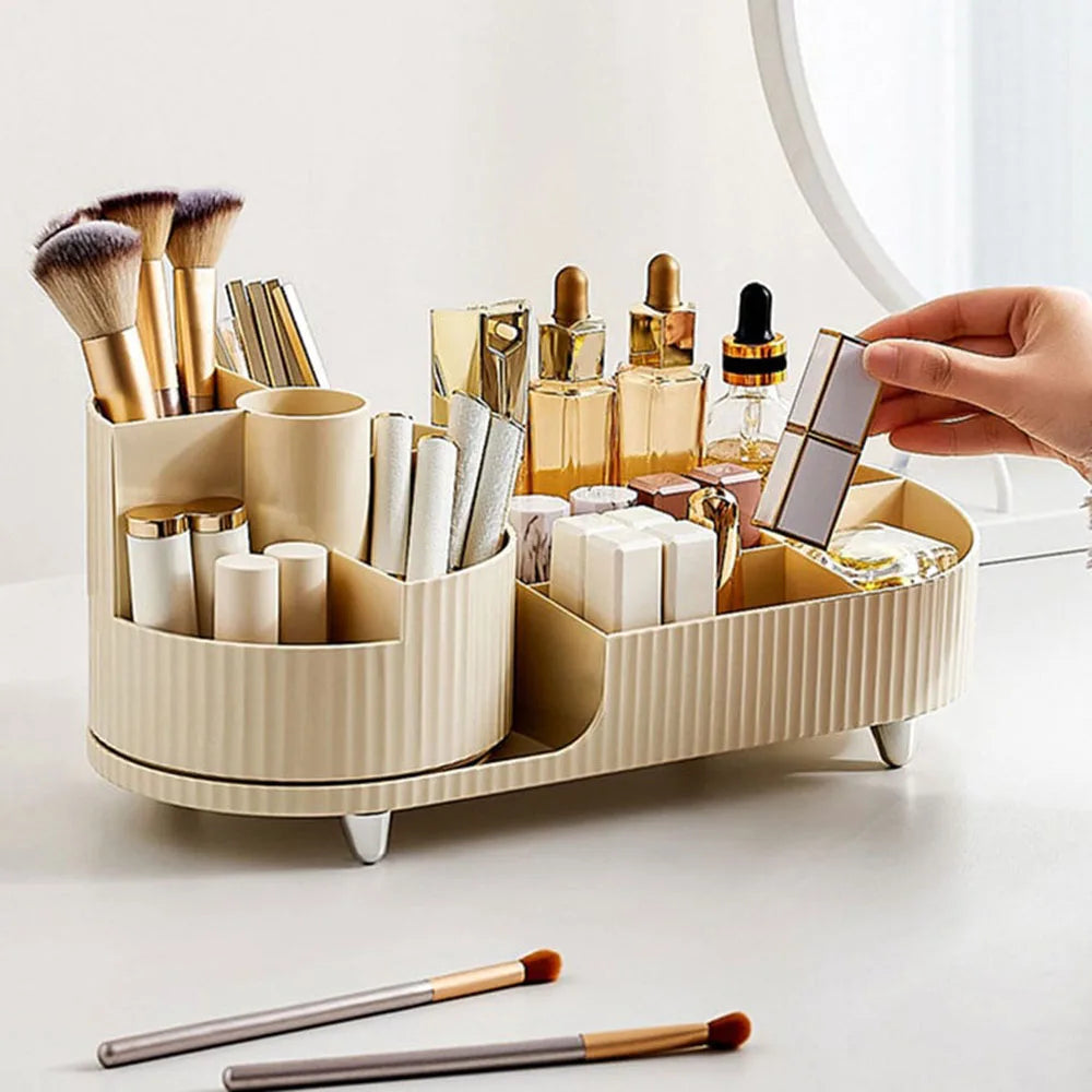 Maliben | Eleganza – Luxury Beauty Organizer with Slim Rotating Design