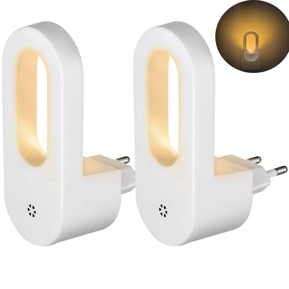 Maliben | Twilight Sensor Energy Saving Socket Wall Night Light