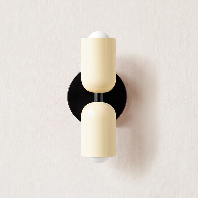 Maliben | Elegant Cream Led Wall Lamps – Double Lighting, Energy Efficient