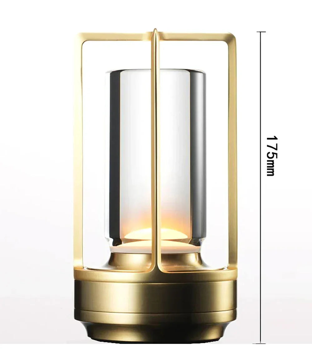 Maliben | Rechargeable Wireless Luxeglow Table Lamp - Elegant Wireless Lamp For Every Mood