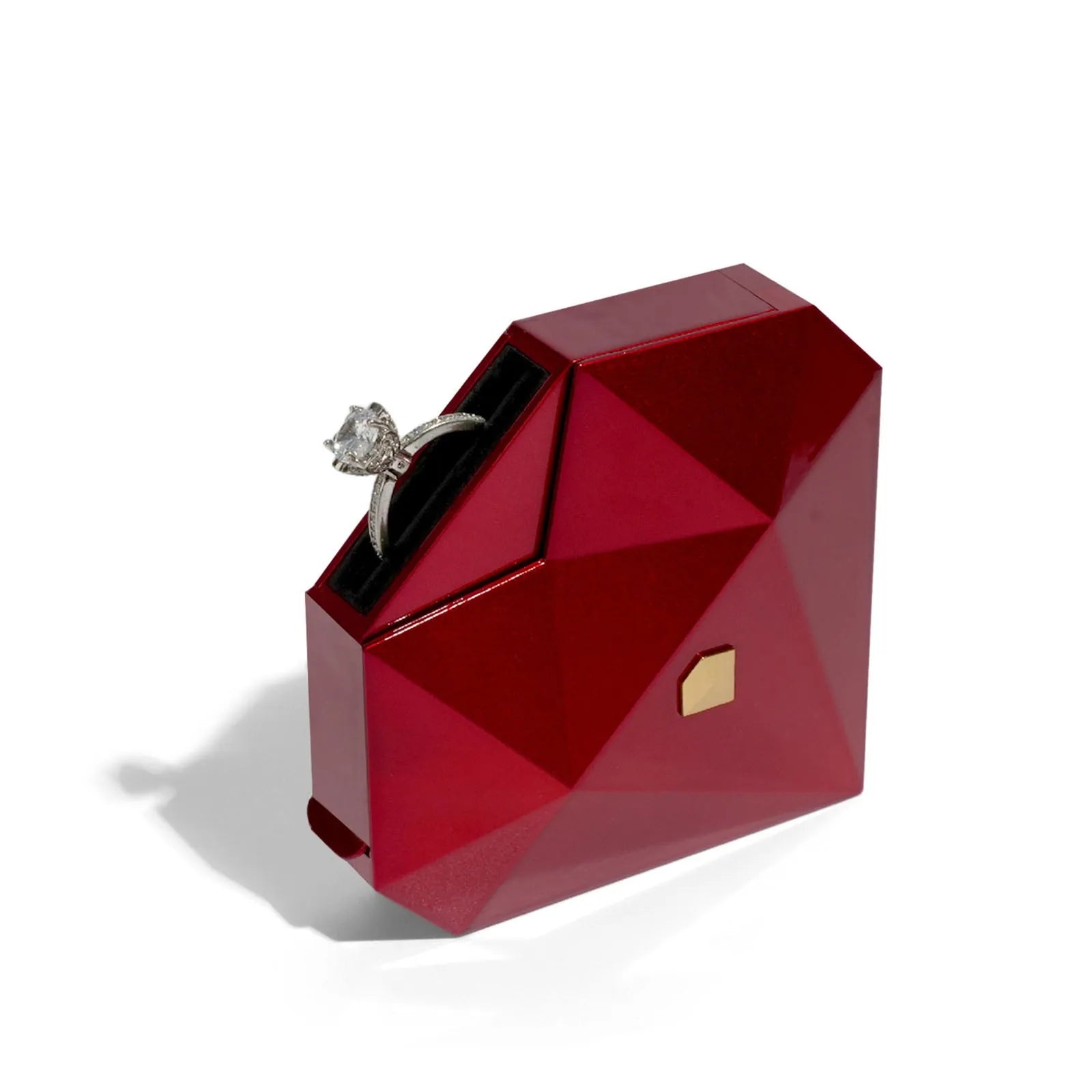 Maliben | Prism Heart Surprise Love Ring Box