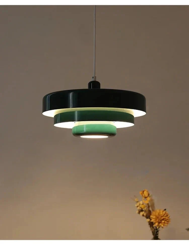Maliben | Elegant Three-Level Pendant Light In Macaron Colors