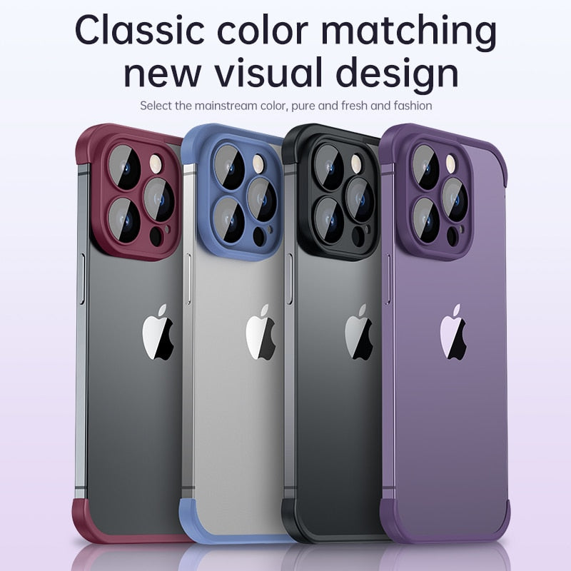 Maliben | Shockproof Corner Pad Soft Silicone Iphone Case