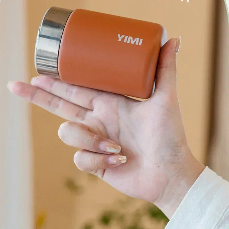 Maliben | 230ml Mini 316 Stainless Steel Portable Thermos - Pocket Vacuum Bottle