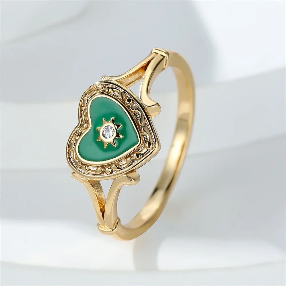 Maliben | Antique Inspired Heart Ring