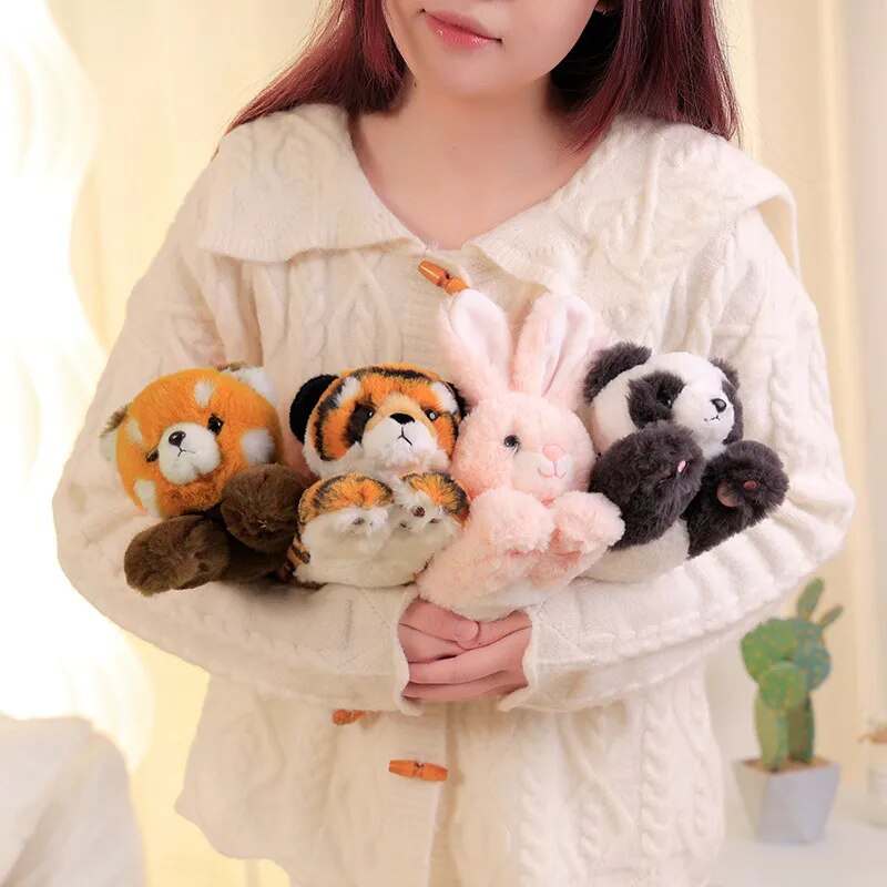 Maliben | Mini Plush Animals Snap Cute Wristband