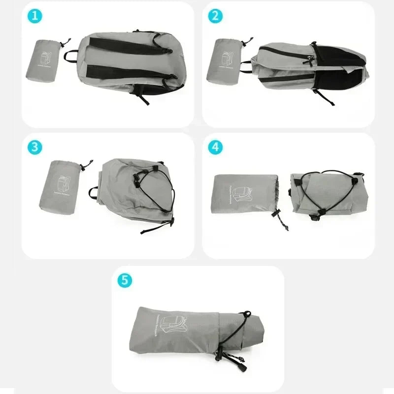 Maliben | Outdoor Backpack Packlite 20 L | Ultralight & Waterproof | Foldable For Travel & Hiking