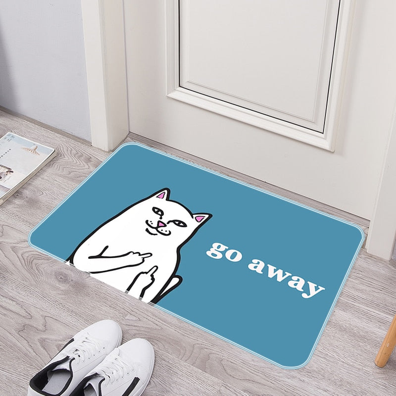 Maliben | Please Go Away Washable Funny Non-Slip Doormat