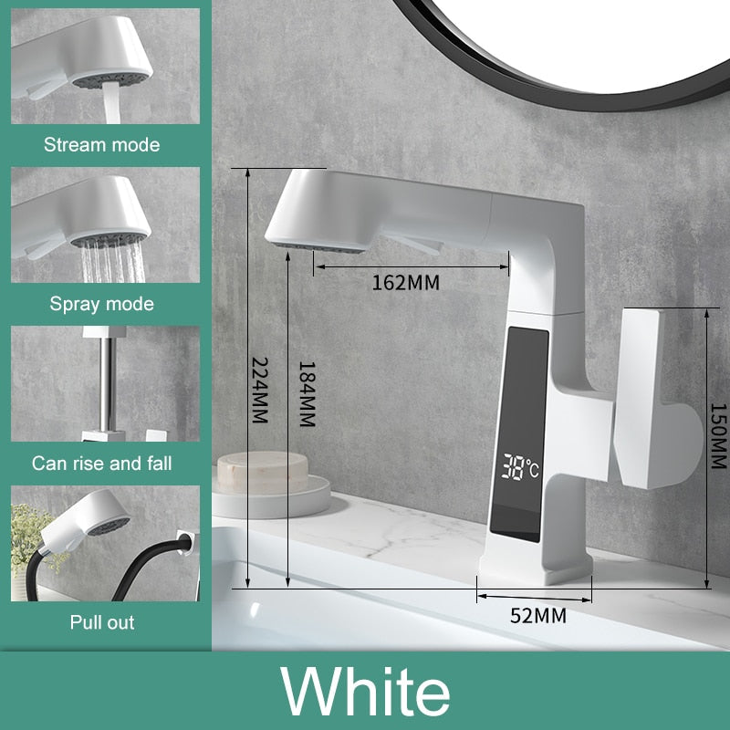 Maliben | Elegant Temperature Display Smart Faucet