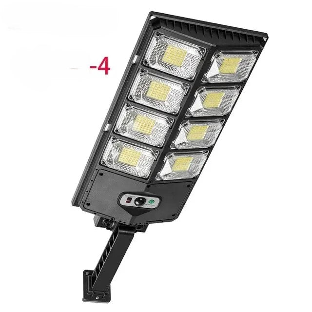 Maliben | Solar Led Motion Sensor Wall Lamp Remote Control Garden Light