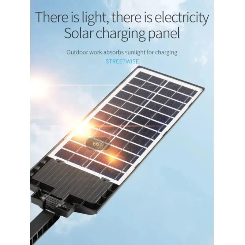 Maliben | Solar Led Motion Sensor Wall Lamp Remote Control Garden Light