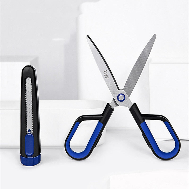 Maliben | 2in1 Safe Cut Creative Knife Scissor