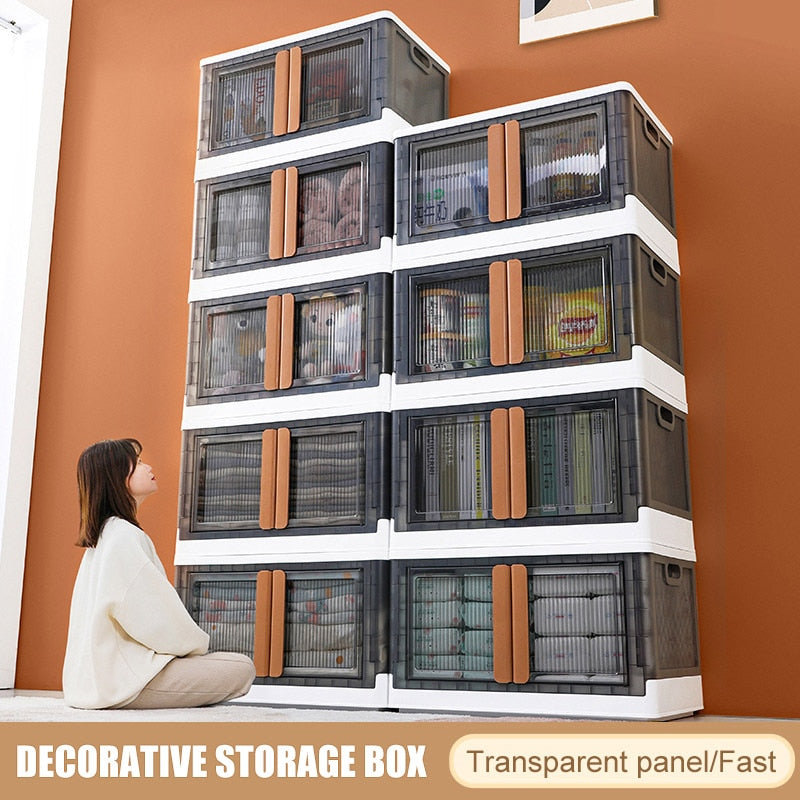 Maliben | Space Saving Transparent Folding Storage Box