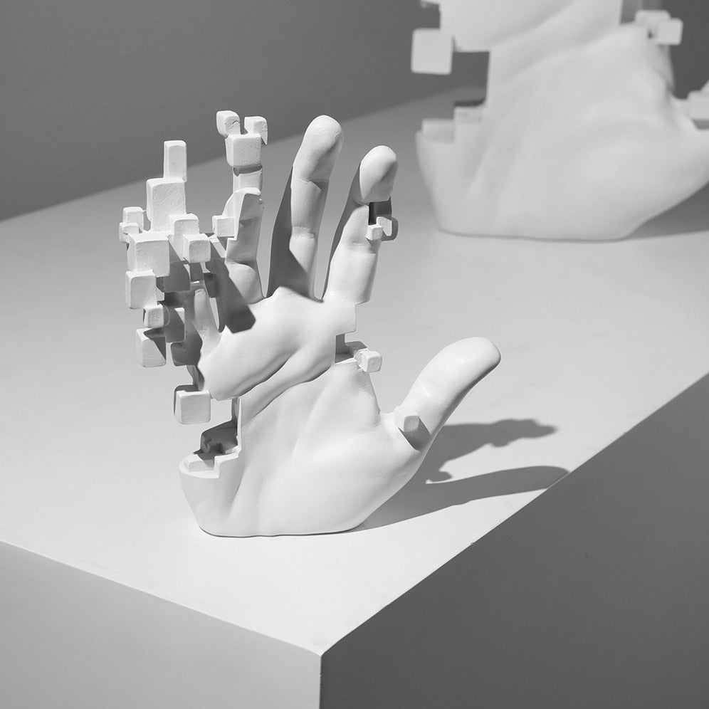 Maliben | Modern Artful Touches Hand Statue Decor