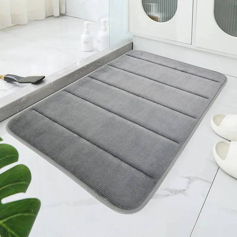 Maliben | Coral Velvet Non-Slip Bath Mat Quick
