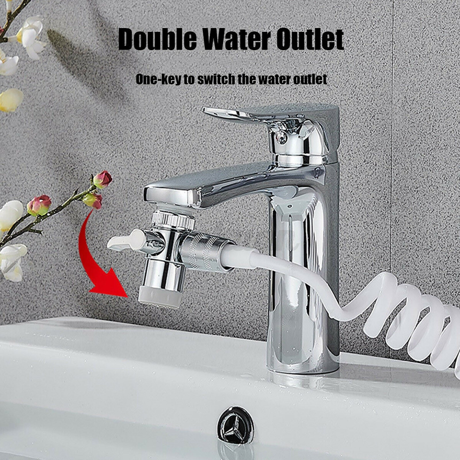 Maliben | All-In-One Easy Clean Adjustable Bathroom Set