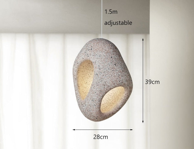 Maliben | Modern Creative Led Pendant Lamp Wabi Sabi