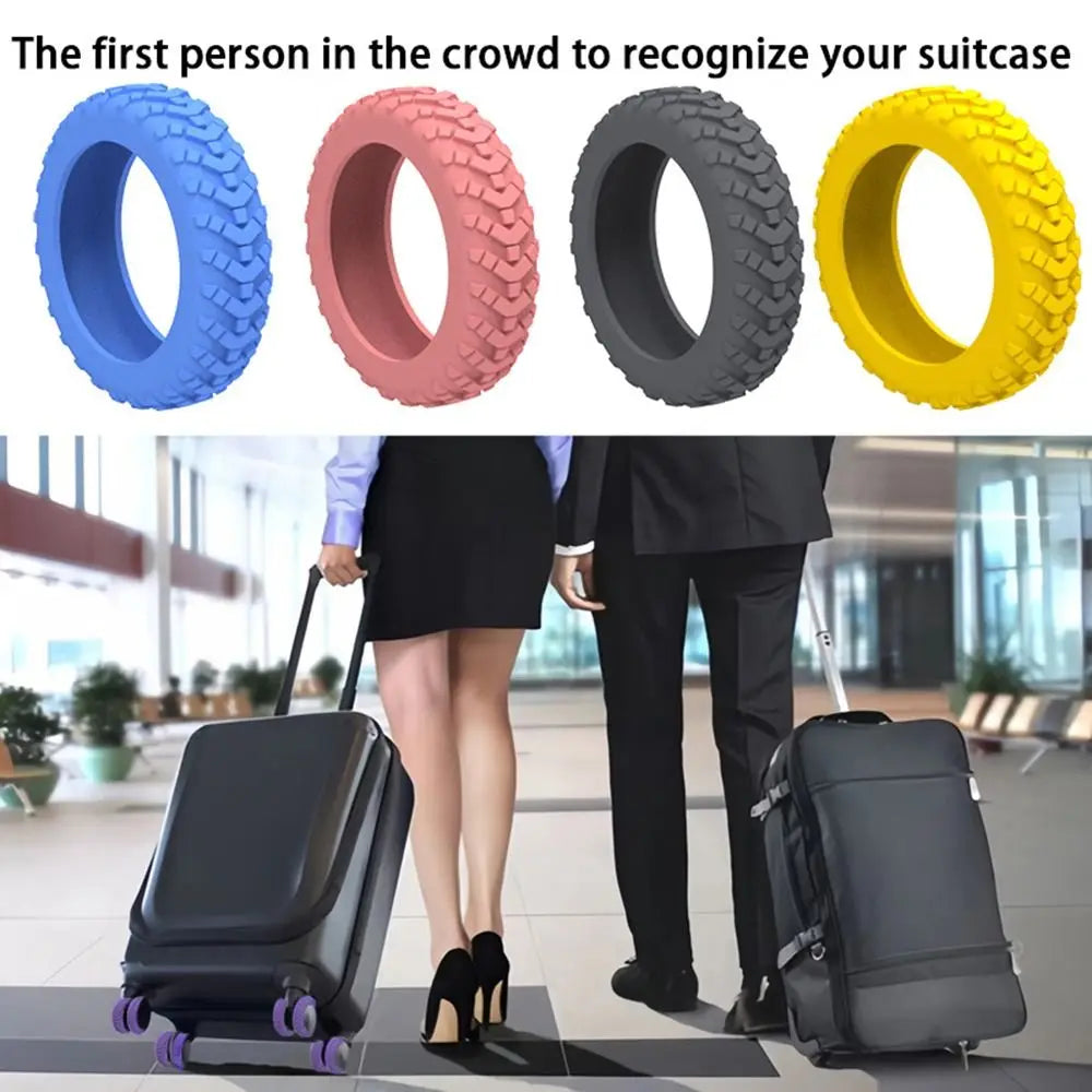 Maliben | Trolley Suitcase Wheels Protection Cover 8pcs