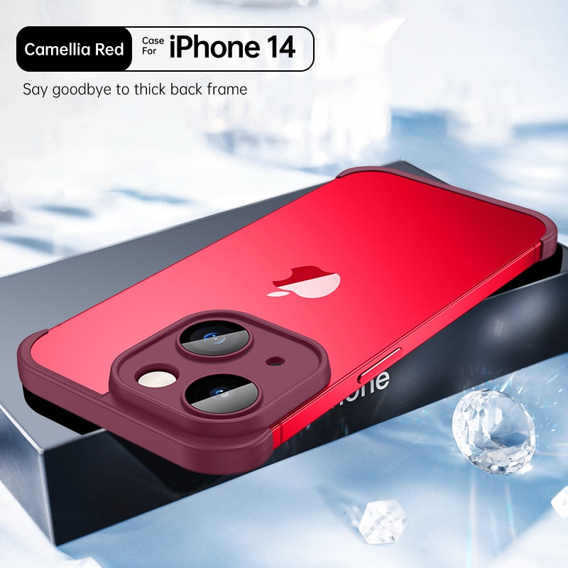 Maliben | Shockproof Corner Pad Soft Silicone Iphone Case