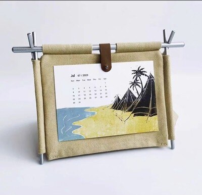Maliben | Camping Dreams Tent Desk Calendar