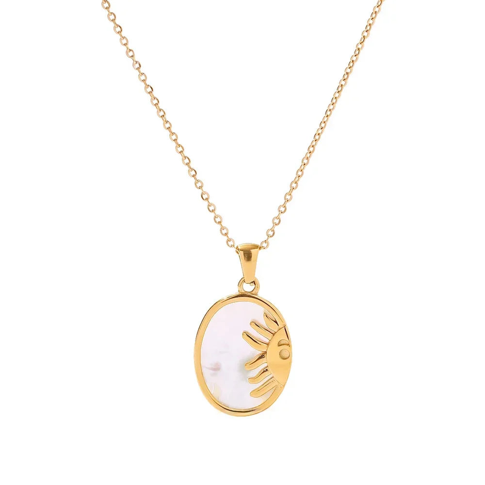 Maliben | Dainty Shell Astrological Necklaces