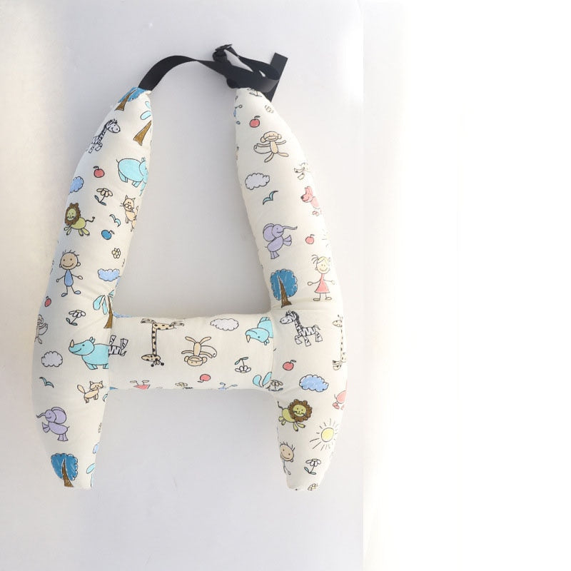 Maliben | Journey Ready Cartoon Children Travel Pillow