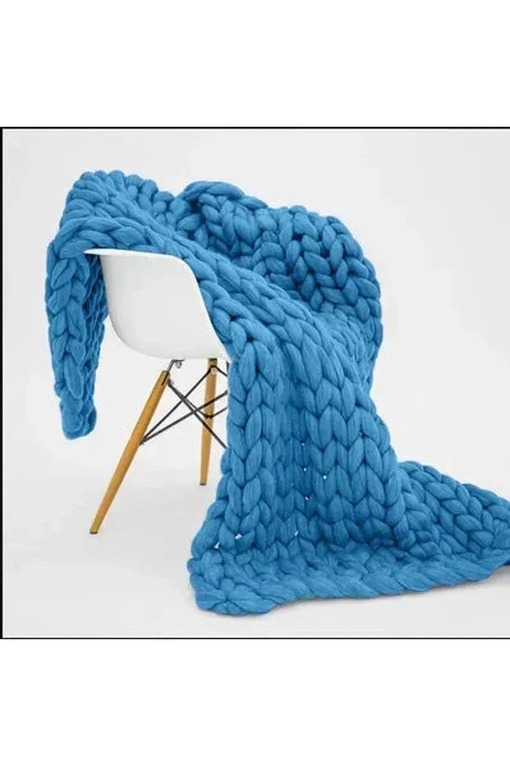 Maliben Cozy Knit Chunky Blanket
